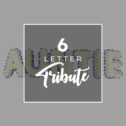 From our Stanmore studio, this Auntie six-letter tribute feels intimate and comforting. The six large letters are built from a dense, even field of white chrysanthemums, their petals crisp and luminous, forming a soft cloud that glows against a muted gray background. The edges are defined by a rich purple trim-thin ribbons or tiny blossoms that bring depth and gentle color to the snowy surface. A central white square overlay anchors the composition, bearing 6 LETTER Tribute in bold sans-serif and the script word Tribute beneath, a clear sign of a bespoke memorial piece. The mood is quiet and compassionate, a thoughtful way to honor a life lived and loved. The fragrance is clean, the texture velvety, and the whole arrangement reads as a careful promise to remember. As a local florist serving Stanmore and the surrounding northwest London neighborhoods, I see how such a piece supports families in grief-present, respectful, and lasting. It is ideal for a funeral service, wake, or memorial, and we arrange it with care for same-day delivery across Stanmore, Canons Park, and nearby communities, so loved ones encounter memory as they arrive, not as a moment left unresolved.